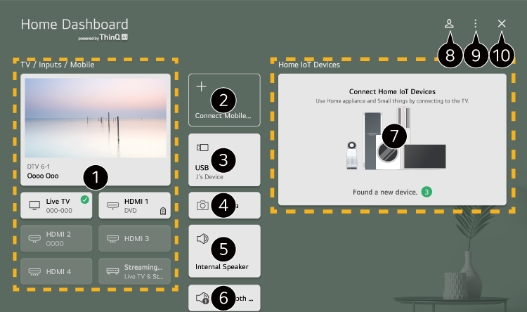 Home Dashboard